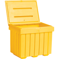 Conteneur d'entreposage &eacute;conomique pour sel/sable, 32" x 23" x 27-1/2", 10 pi³, Jaune OCP Construction Supplies