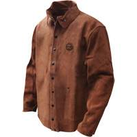 Gander Brand Split Cowhide Welding Jacket, Leather, X-Large, Brown OCP Construction Supplies