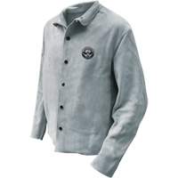 Welder Jacket, Leather, 2X-Large, Grey OCP Construction Supplies