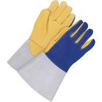 TIG Welder Gloves with 5.5" Cuff, Grain Deerskin, Size 10 OCP Construction Supplies