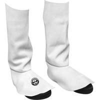 Leather Welding Spats, 15" L, Pearl Grey OCP Construction Supplies