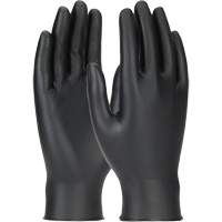 Gants jetables ambidextres Grippaz Skins, Grand, Nitrile, 6 mils, Sans poudre, Noir OCP Construction Supplies