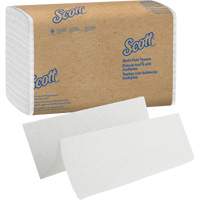 Essuie-tout &agrave; couches multiples Essential Scott, 1 pli, 9-2/5" lo x 9-1/5" la, 250 /pqt OCP Construction Supplies