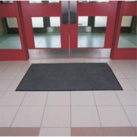 Poly-Tuft Matting, Wiper, 4' x 6' x 5/16", Charcoal OCP Construction Supplies