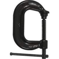 Regular-Duty Deep Throat C-Clamp, 2" (51 mm) Capacity, 2-1/8" (54 mm) Throat Depth OCP Construction Supplies