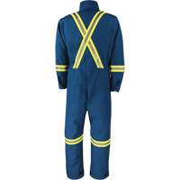 Combinaison de luxe Dupont Nomex IIIA, Taille 4T-Grand, Bleu royal, 6 cal/cm² OCP Construction Supplies