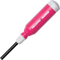 Original Pink 15-in-1 Multi-Bit Screwdriver, 8-37/50" L, Textured Handle OCP Construction Supplies