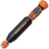 Original MEGALOK 15-in-1 Multi-Bit Screwdriver, 6-3/10" L, Textured Handle OCP Construction Supplies