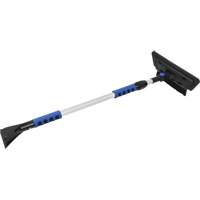 Snow Brush, Telescopic, EVA Foam Blade, 48" Long, Black/Blue OCP Construction Supplies