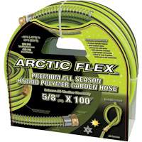 Premium Hybrid Polymer Garden Hose, PVC/Rubber, 5/8" dia. x 100' OCP Construction Supplies
