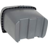 Bacs d'entreposage pour sel & sable, Avec Moraillon, 21" x 27" x 26", 4,24 pi³, Gris OCP Construction Supplies