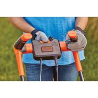 Lawn Mower with Comfort Grip Handle, Push Walk-Behind, Electric, 17" Cutting Width OCP Construction Supplies