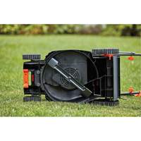 Lawn Mower with Comfort Grip Handle, Push Walk-Behind, Electric, 17" Cutting Width OCP Construction Supplies