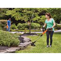 Max* Cordless 2-Speed String Trimmer/Edger Kit, 12", Battery Powered, 20 V OCP Construction Supplies