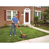 3-in-1 Compact Mower, Push Walk-Behind, Electric, 12" Cutting Width OCP Construction Supplies