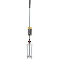 R&acirc;teau &agrave; niveler pour am&eacute;nagement paysager avec t&ecirc;te pliante, Manche Fibre de verre, 36" la, Lame Aluminium OCP Construction Supplies