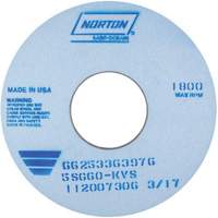 Tool Room Wheel, Type 01, Ceramic Alumina, 14" x 1" OCP Construction Supplies