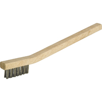 Small Cleaning Industrial-Duty Scratch Brush, Stainless Steel, 3 x 7 Wire Rows, 7-3/4" Long OCP Construction Supplies