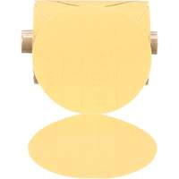 Disque abrasif dor&eacute; en rouleau de papier Stikit, 5" dia., Grain P180, Oxyde d'aluminium OCP Construction Supplies