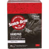 Scotch-Brite 7447 Hand Pads, Aluminum Oxide, 9" x 6", Very Fine Grit OCP Construction Supplies