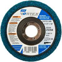 Vortex Non-Woven Disc, 4-1/2" Dia. x 1/2" W, 7/8" Arbor, Aluminum Oxide OCP Construction Supplies
