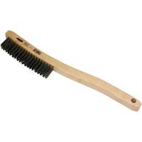 Scratch Brush, Stainless Steel, 3 x 19 Wire Rows, 13-11/16" Long OCP Construction Supplies