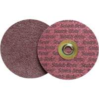 Disque de conditionnement de surface Scotch-Brite Roloc, 2" dia., Grain Moyen, Oxyde d'aluminium OCP Construction Supplies