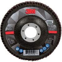 Disque &agrave; lamelles &agrave; changement rapide 769F, 4-1/2" x 7/8", Type 29, Grain 40+, C&eacute;ramique OCP Construction Supplies