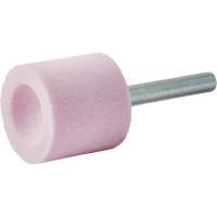 Vitrified Bond Mounted Point, A38, Aluminum Oxide, 1" Dia., 1" L, 80 Grit OCP Construction Supplies