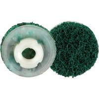 Disque de conditionnement pr&eacute;cis de surface Roloc Scotch-Brite PN-DS, 3/4" dia., Grain Fin, C&eacute;ramique OCP Construction Supplies