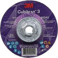 Meule &agrave; tronçonner Cubitron 3, 4-1/2" x 0,09", Arbre de 5/8"-11, Type T27, C&eacute;ramique, 13 300 Tr/min OCP Construction Supplies