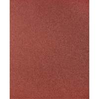 Feuille de papier abrasif grossier pour le m&eacute;tal R243 AO, 9" x 11", Grain 80, Oxyde d'aluminium OCP Construction Supplies
