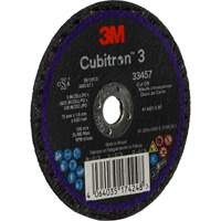 Meule &agrave; tronçonner Cubitron 3, 3" x 0,063", Arbre de 3/8", C&eacute;ramique OCP Construction Supplies