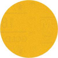 Disque abrasif dor&eacute; Hookit, 09213, dia 3", Grain 180, Oxyde d'aluminium, Poids C OCP Construction Supplies