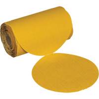 Rouleau de disques abrasifs sans trou Stikit, 6" dia., Grain 220, Oxyde d'aluminium OCP Construction Supplies