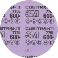 Cubitron II Hookit Film Disc, 5" Dia., 600+ Grit, Ceramic, 3 mil OCP Construction Supplies