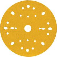 Disque abrasif dor&eacute; Hookit, dia 6", Grain 120, Oxyde d'aluminium, Poids C OCP Construction Supplies