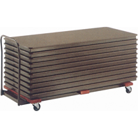 Chariots de table empilables plats, 97,5" la x 31,25" p x 36,25" h OCP Construction Supplies