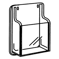 Pr&eacute;sentoirs, Mural, 9 fentes, Plastique, 30" la x 2" p x 36-7/8" h OCP Construction Supplies