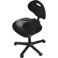 Si&egrave;ges ergonomiques robustes, Polyur&eacute;thane, Noir, Capacit&eacute; 250 lb OCP Construction Supplies