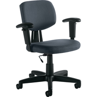 Chaise de travail, Tissu, Charbon OCP Construction Supplies