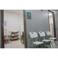 Folding Chairs, Polyethylene, White, 350 lbs. Weight Capacity OCP Construction Supplies