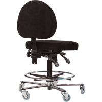 Si&egrave;ges ergonomiques pour le soudage TF180, Su&egrave;de, Noir, Capacit&eacute; 300 lb OCP Construction Supplies