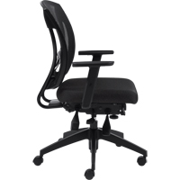 Chaises &agrave; bras Multi-Tilter, Tissu, Charbon, Capacit&eacute; 300 lb OCP Construction Supplies