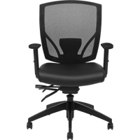 Chaises &agrave; bras Multi-Tilter, Vinyle, Noir, Capacit&eacute; 300 lb OCP Construction Supplies