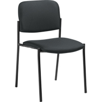 Chaises sans accoudoirs empilables, Tissu, Hauteur 32", Capacit&eacute; 300 lb, Charbon OCP Construction Supplies