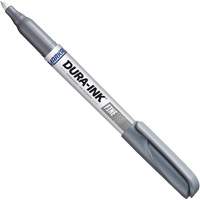 Dura-Ink&reg; #15 Permanent Marker, Silver, Fine Tip OCP Construction Supplies