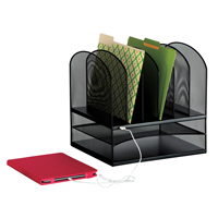Onyx USB Powered Desk Organizer OCP Construction Supplies
