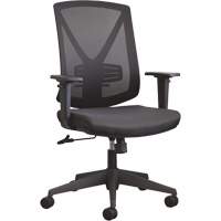 Chaise de bureau Activ A-47 Synchro, Tissu, Noir, Capacit&eacute; 275 lb OCP Construction Supplies