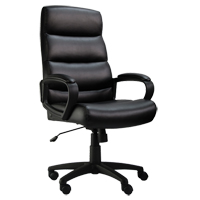 Chaise de bureau Activ s&eacute;rie A-601, Polyur&eacute;thane, Noir, Capacit&eacute; 275 lb OCP Construction Supplies